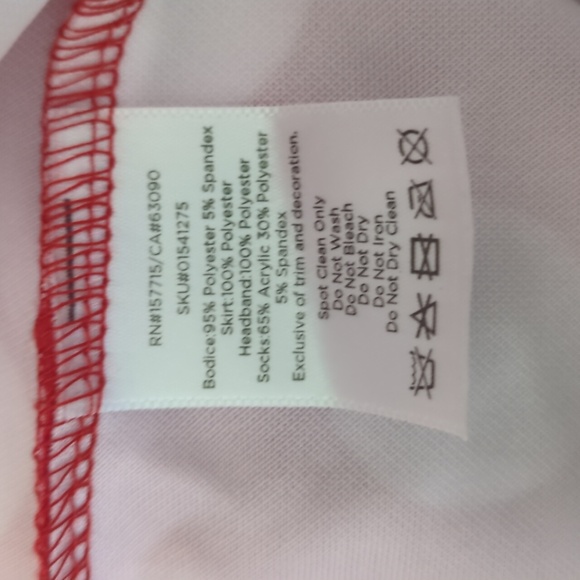 Minnie Mouse Red Polka Dot for bog Kids Costume size M - Picture 5 of 5